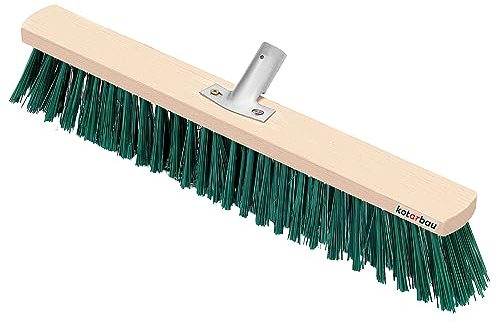 KOTARBAU®, Scopa da strada, 500 mm, senza manico, scopa industriale, da giardino, per capannoni e stanze di grandi dimensioni, per spazzare in strada e su marciapiedi