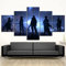 5 Stück Drucke Auf Leinwand Gedruckt Malerei Wohnzimmer Wand Kunst Leinwand Keine Gerahmte Leinwand 5Pcs Valorant Game Heroes Wandkunst Poster Drucke Bilder Gemälde Wohnkultur Dekorationen,20X35Cmx2