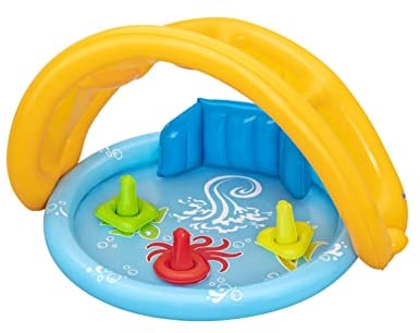 BESTWAY Piscina Hinchable para Bebés Lil'SeaShapes 115x89x76 cm Multicolor