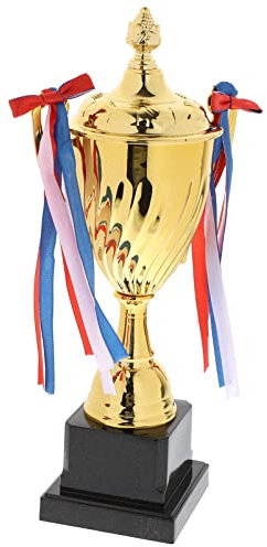 Totority Premio D' Oro Trofeo D' Oro per Premi Incontro Sportivo Campionato di Competizione in Metallo Trofei per Eventi Scolastici Feste