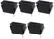 eMagTech 5 Stück Standard Flachsicherungshalter Panel Oberflächenmontage Flachsicherungssitz für Auto Van Motorrad Wohnmobil Scooter Quad Boot Marine Traktor 12V 30A