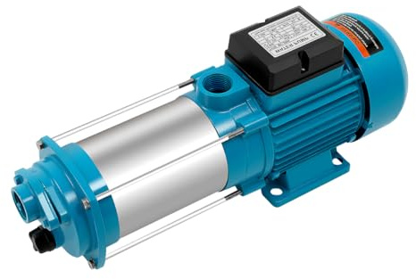 Bomba centrífuga de 2200 W para jardín, hogar y piscina, 4000 L/h, 10 bar, bomba de agua profesional Garden Pump para uso intensivo y suministro de agua