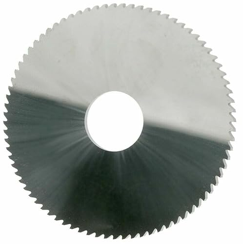VHM Kreissägeblätter, Metall Sägeblatt, NE-Metalle Sägeblatt, Aluminium Kreissägeblatt GEFRABO Kreissäge Form A, DIN 1837 A, feinverzahnt Ø 15-200 mm, Sägeblatt (100 mm x 0,5 mm)