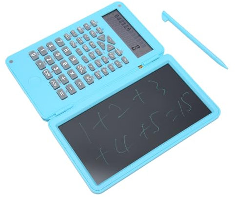 Calculatrice pour Ordinateur Portable Calculatrice Scientifique Calculatrices de Bureau avec écran d'écriture, Grand écran ABS, Conception Silencieuse, Légère Basit Hesap Makineleri