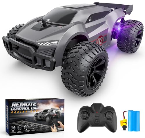 Macchina Telecomandata per Bambini Giochi 6 7 8 9 10 11 12 Anni, Alta Velocità 15KM/h Auto RC 2.4Ghz Radiocomandata Camion Telecomandato All'aperto Esterno Giocattolo Bimbi Regalo Natale Compleanno