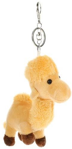 Schlüsselanhänger Wüstenkamel Plüsch Charm Anhänger - Beige Stofftier Für Rucksack, Geldbörse, Auto & Geschenkideen