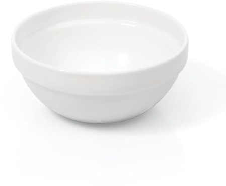 48x Schale Uni Ø 12 cm, 300 ml, weiß Opalglas Schüssel