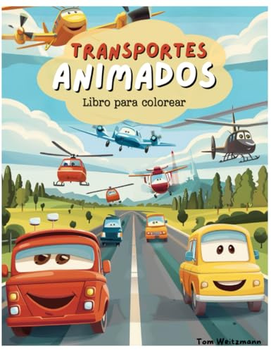 Libro para colorear de carros 4 a 8 años, 30 paginas