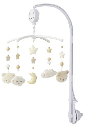 VERTBAUDET Mobile mit Musik, Baby, Sherpa, naturfarben, TU