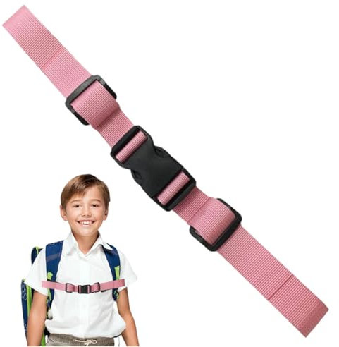 MWZBTG 2piece 37cm Rucksack-Brustgurt Mit Schnalle, Verstellbarer Brustgurt Rucksack, Brustgurt Für Schulrucksack Außerhalb Reise, Mehrzweck-Verstellbarer Schultaschen-Brustgurt