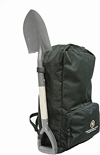 ProtectorTech HD Rucksack für Metalldetektor und Zubehör - mit Schaufelhalterung