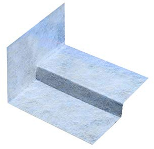 Stufenecken, Ausgleichsecken, Gefälleecken, Dichtecken für bodengleiche Duschen (rechts, Höhe 20mm)