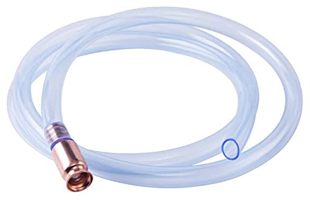 Kalolary Bomba de sifón de autocebado Bomba de Gasolina/Combustible/Agua Sifón Seguridad Autolimpiante antiestático fácil de Limpiar Tubería de succión Manual Tubería de Bombeo automática