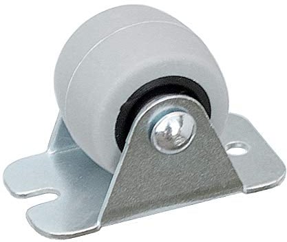 KeyMet GmbH Möbelrollen Grösse 30 mm Blockrollen Laufrollen Rollen Möbel-Bockrolle