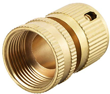 sourcing map 3/4 Conectores rápidos de latón G Hembra Adaptadores de Montaje Grifo de Agua de la Manguera de jardín