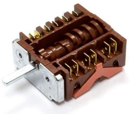 Selettore Commutatore Forno Posizioni 4+0 Candy Hoover 41003026 Originale