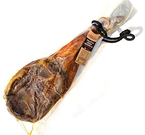 aBeiou. Épaule de JAMBON GRANDE RÉSERVE DUROC PREMIUM, affiné pendant plus de 18-20 mois (qualité supérieure au jambon serrano) fabriqué à Guijuelo (Espagne). Jambon espagnol de la Péninsule Ibérique.