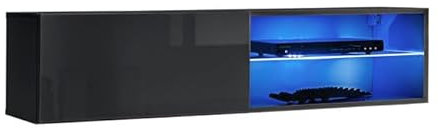 Paris Prix Meuble TV LED Design Switch IV 120cm Gris