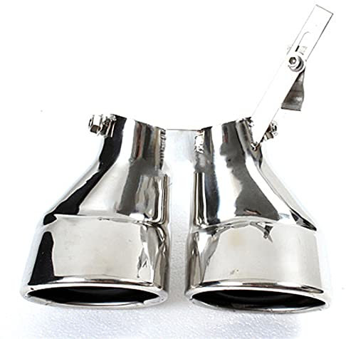 HZJA Auto Auspuffblende Für Mercedes-Benz W203 C240 C320 2002-2005 Edelstahl Auto Auspuff Schalldämpfer Endrohrfittings 1 Stück. Auspuff Endrohre