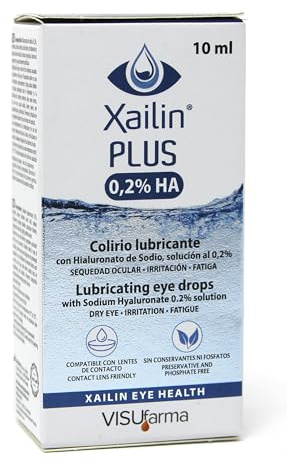 Xailin Plus 0.2% Eye Drops 10 Millilitres x1 Pack