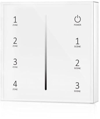 Variateur Tactile Monochrome RF en Saillie 4 Zones - SILAMP