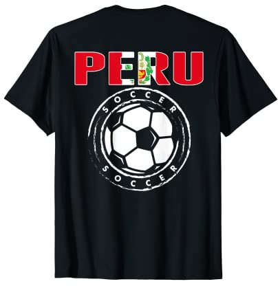 Peru Fußball-Trikot – Unterstützung der peruanischen Fußballmannschaft T-Shirt