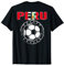 Peru Fußball-Trikot – Unterstützung der peruanischen Fußballmannschaft T-Shirt