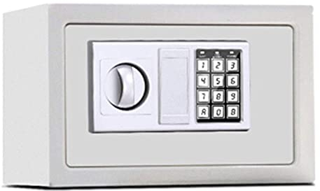Tresor, feuerfest, wasserdicht, Tresor, Geldkassetten und Scheckkästchen, Schranktresore, Ganzstahl, Büro, Mini-Haushalt, kleines mechanisches Schloss, Tresor, 310 200 200 mm für Zuhause und Büro
