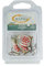 MAPSO - 4 cucchianini da pesca Reder n.2 argento rosso, 4,5 GMS.