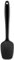 Armrouns Silicone Spatula Spoon, 11.2'' Heat Resistan Rubber Spoonula, Black Non-Stick Spootula with Seamless, Flexible Scrapers for Baking Mixing Serving, Stirring. (Large 11.2) (BSP-N) (BSP-N)