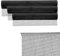 ONPIRA® Fliegennetz Meterware Edelstahl Schwarz 100 cm – Rostfrei & Katzensicher – Insektenschutz für Fenster & Türen – Reißfestes Edelstahlgitter in Silber oder Schwarz – Zuschneidbar & wetterfest