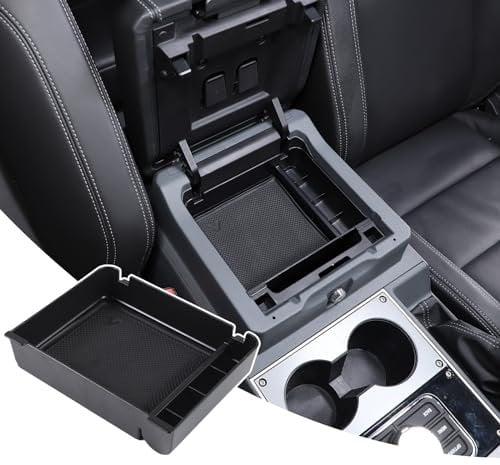 DIYUCAR Compatible with Ineos Grenadier 2020-2024 Centre Console Storage Box, Car Armrest Organiser Tray with Anti-slip mat Interior Accessories