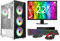 Quad Core Gaming PC Bundle - AMD Ryzen 3 3200G, 16GB RAM, 1TB SSD, Radeon Vega 8, Windows 11, Mirage RGB Case, 22 Monitor, Keyboard/Mouse/Headset - Perfect for 1080p Gaming & Streaming
