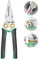7 in 1 Super Easy Multi-Function Wire Stripping Pliers, 2024 New Professional Stripper Tool Crimping Tool, Wire Stripping Pliers, Electric Wire Stripping Tool(8in1)