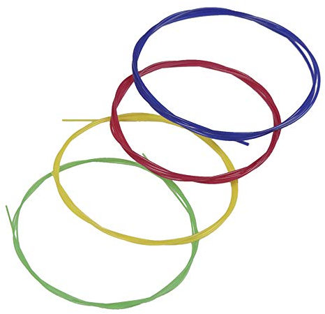 Corde per Ukulele Baritono, 4 Pezzi/set Corde per Ukulele Corde per Ukulele Tenore Corde per Ukulele Tenore con Materiale in Nylon per Principianti e Appassionati Esperti