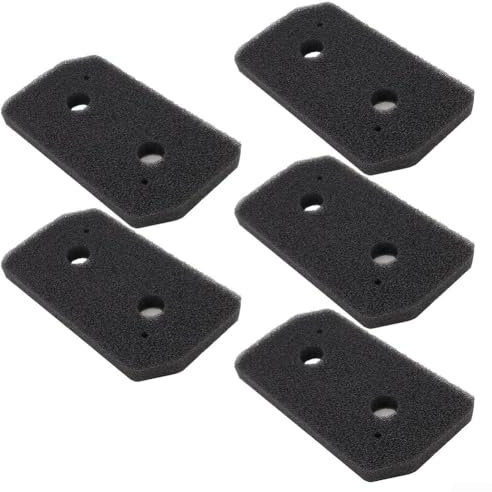 Confezione da 5 filtri in spugna progettati come ricambi per Bosch e per lavatrici della serie Four & Eight