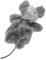 BRIGHTFUFU Mouse Animal Hand Puppet Stuffed Animal Puppet Performance Prop Pp Cotton Grey