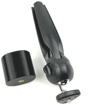 Estabilizador de Mini trípode para OSMO para Mobile 2, Soporte Montaje para Gimbal Mano dji 2/1, Extensible(Brown)