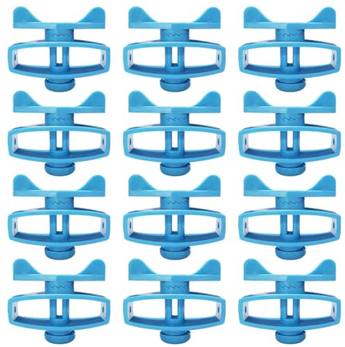 KOCKSHION 24 Pezzi Isolatori in Plastica per Recinzione Elettrica Tendifilo Resistente e Pratico per Fili di Recinto da Fattoria