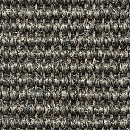 Teppichboden Auslegware | Sisal Naturfaser Schlinge | 400 cm Breite | hell-grau | Meterware, verschiedene Größen | Größe: 5 x 4m