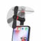 Wuedozue Mini ventilateur portable [rotation à 180°] Petit ventilateur cool pour téléphone portable compatible avec iPhone 12/11/12 Pro/Xs/Max/X/8/8 Plus/7/7 Plus/6/6 Plus/iPod et autres appareils