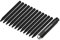 Sägenspezi Kreide schwarz 12 Stück inklusive Kreide-Halter für 11 mm bis Ø 12 mm (auch in verschiedenen Farben auswählbar) Signierkreide 11 x 110 mm Forstkreide wasserfest