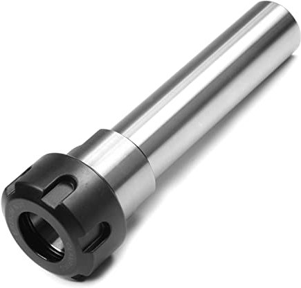 Utoolmart - Fraise à fraise à commande numérique - Tige d'extension - Tige droite - Mandrin à serrage droit - 1 pièce, UT190924X-0133, gris, C25-ER25-100L