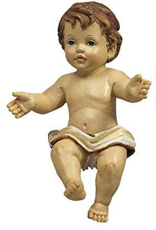 PABEN Gesù Bambino BAMBINELLO 34 CM in Resina