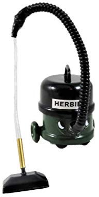 Melody Jane Dolls House Herbie Vacuum Cleaner Hoover Green Modern Cleaning Accessory