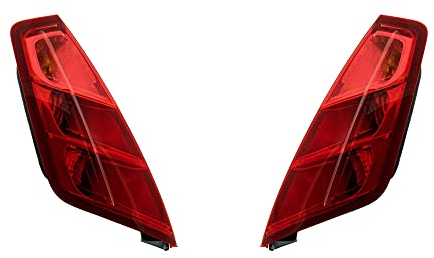 Heckleuchten Rückleuchten Rücklicht Set rechts & links Satz für Modell Grande Punto (199) Baujahr: 06/2005->> Kunststoff ohne Lampenträger