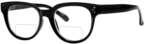 Eyekepper Bifokal-Lesebrille Damen Stilvolle Lesehilfe -Schwarz +2.00