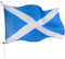 Schottland-Flagge St. Andrew's Day Fancy Dress Dekoration x1 – Schottische große Flagge mit Ösen ca. 152 x 91 cm – Fußball, Rugby, Sportveranstaltungen, Straßenpartys, Festivals und Feiern