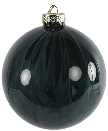 Tom Weihnachtskugel Lasse 12 cm Glas dunkelgrün