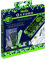 Helix Oxford Geo Komplettes Mathematik- und Schreibwaren-Set – Oxford Mathematik-Set, 30 cm Zoll-Lineal, Kugelschreiber, Radiergummi, Klar Federmäppchen und Bleistifte – Grünes geometrisches Design
